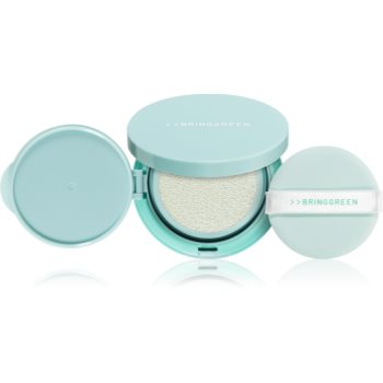 BRINGGREEN Tea Tree Cica Tone Up Sun Cushion fluid protecție cu aplicator - imagine 2